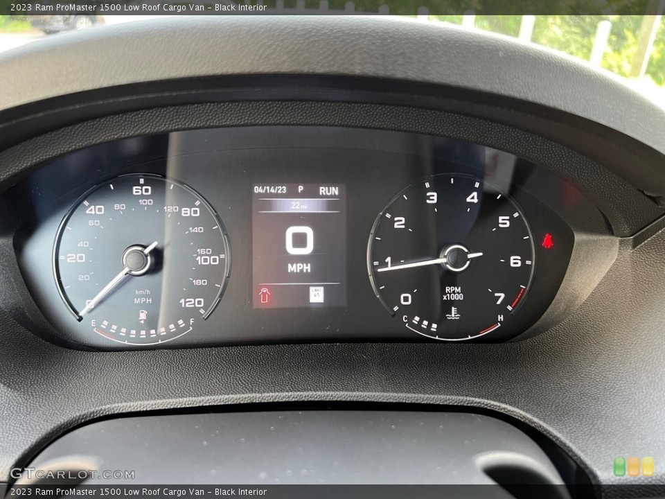 Black Interior Gauges for the 2023 Ram ProMaster 1500 Low Roof Cargo Van #146327999