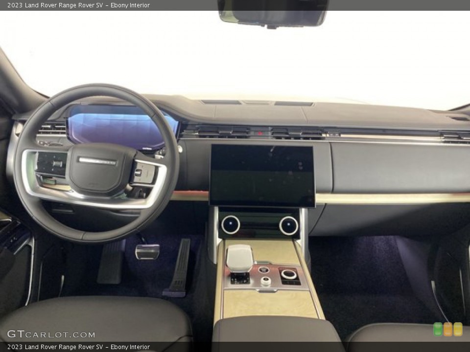 Ebony Interior Dashboard for the 2023 Land Rover Range Rover SV #146328600