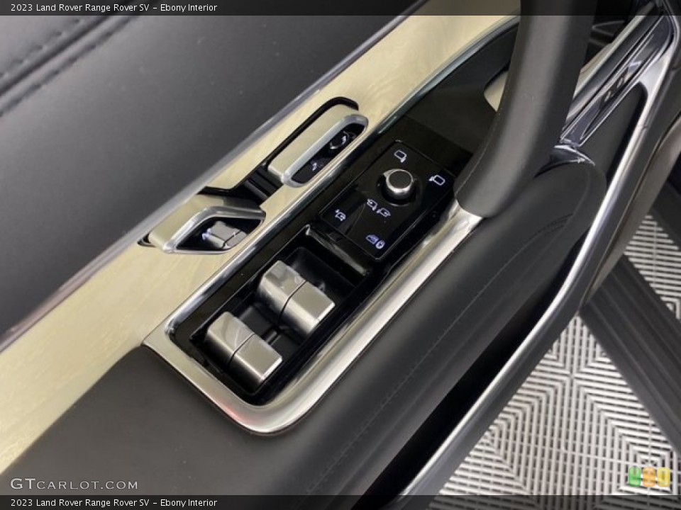 Ebony Interior Controls for the 2023 Land Rover Range Rover SV #146328851