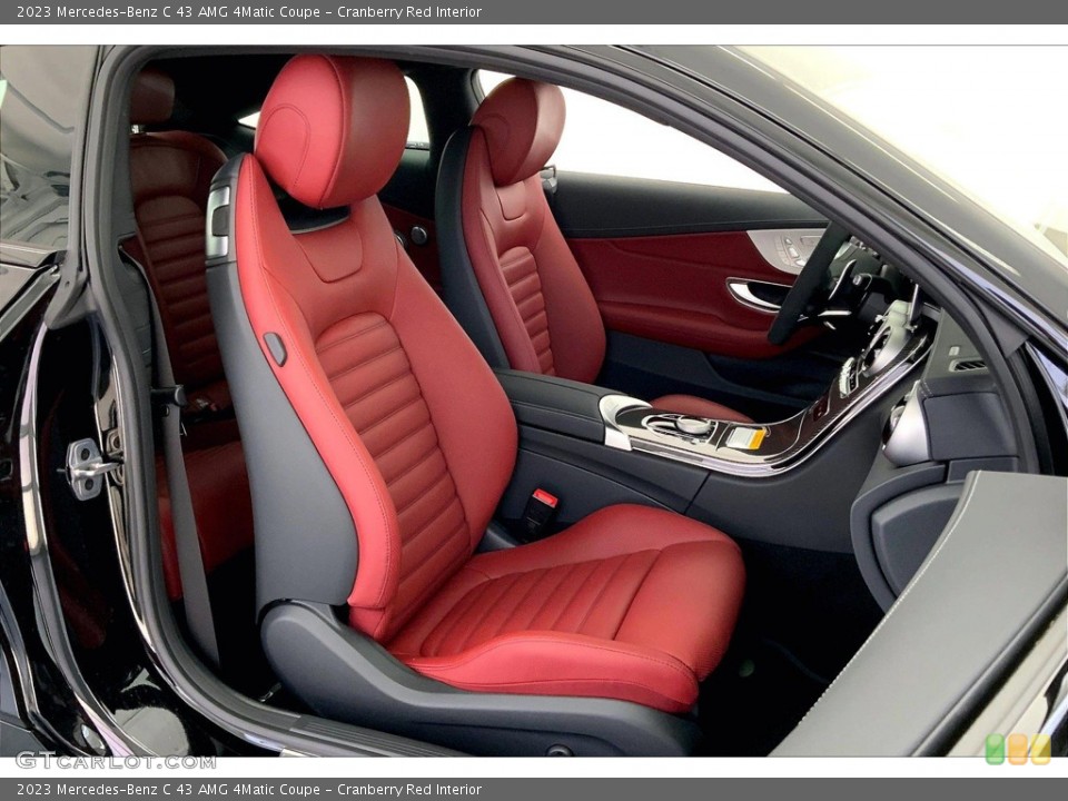 Cranberry Red Interior Photo for the 2023 Mercedes-Benz C 43 AMG 4Matic Coupe #146329569