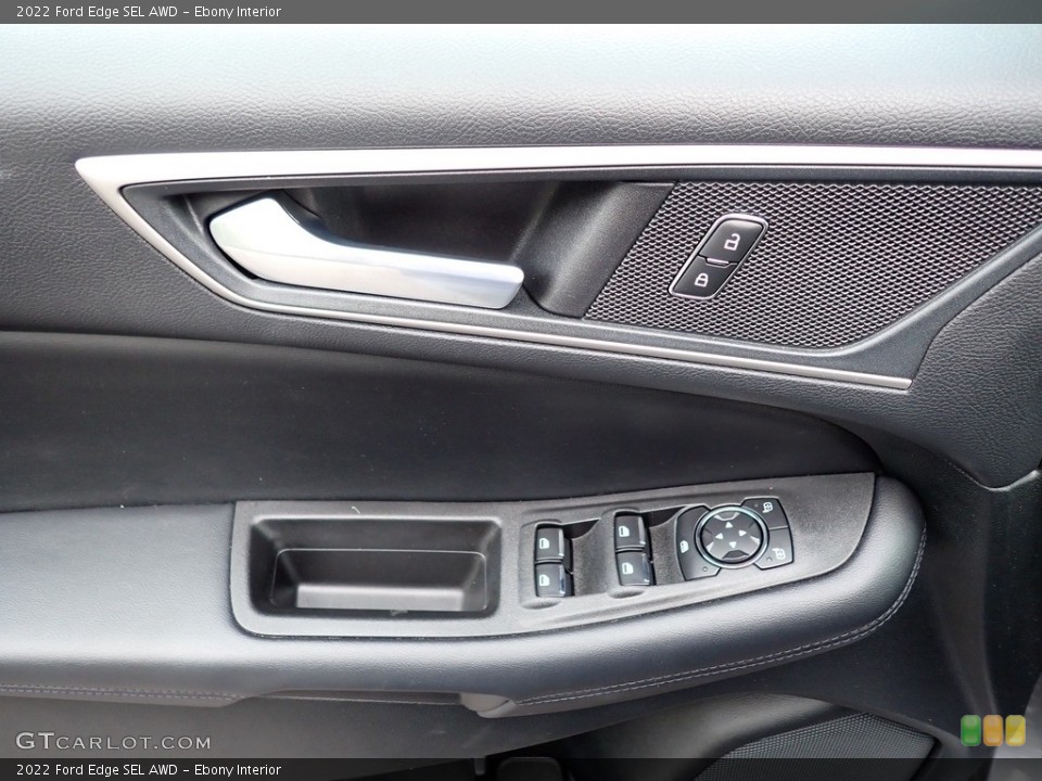 Ebony Interior Door Panel for the 2022 Ford Edge SEL AWD #146329877