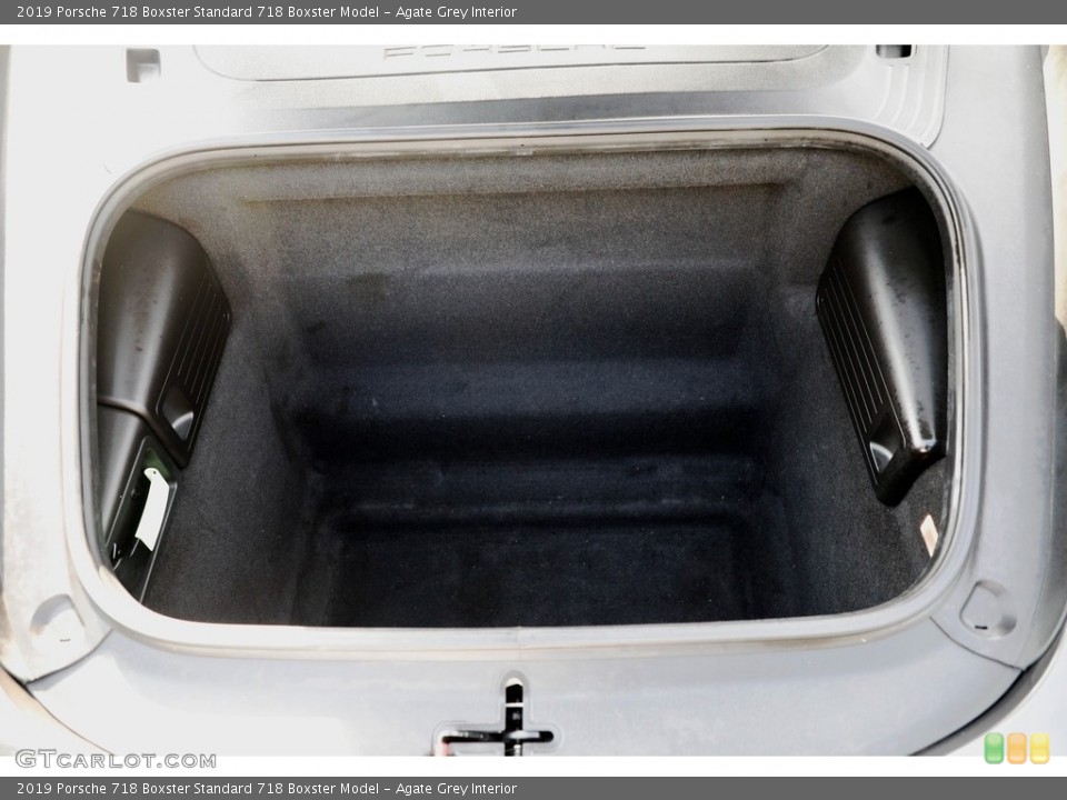 Agate Grey Interior Trunk for the 2019 Porsche 718 Boxster  #146330153