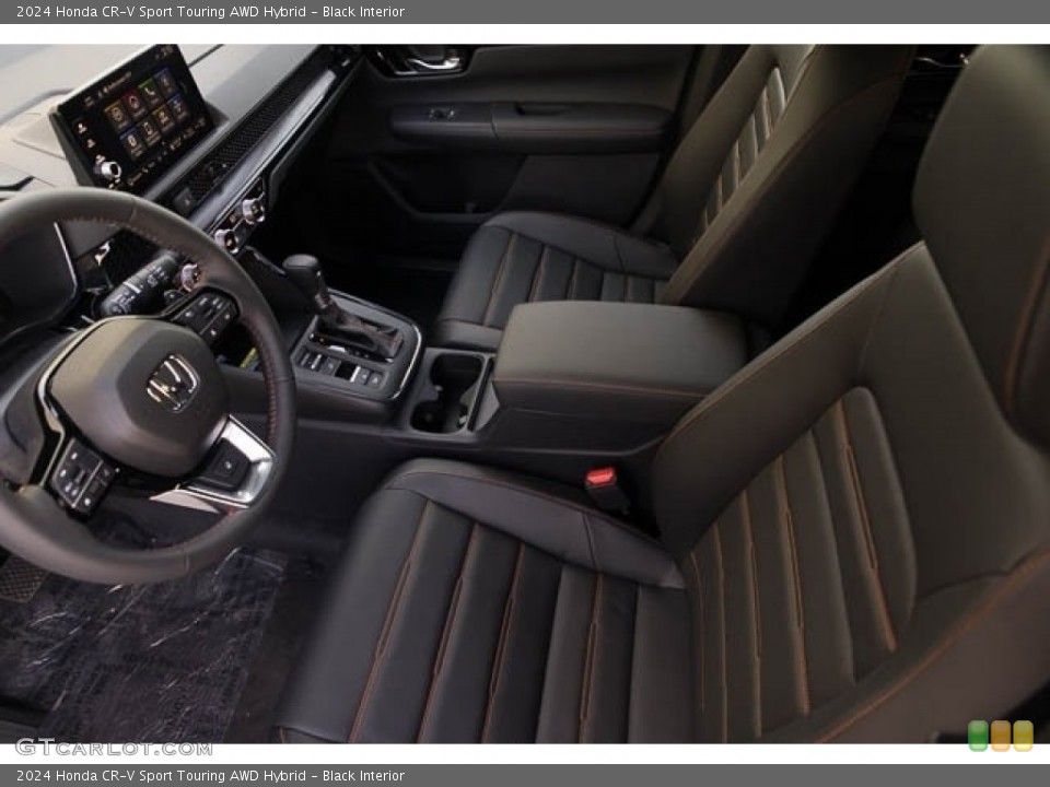 Black Interior Front Seat for the 2024 Honda CR-V Sport Touring AWD Hybrid #146330633