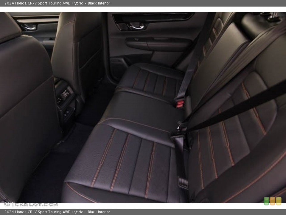 Black Interior Rear Seat for the 2024 Honda CR-V Sport Touring AWD Hybrid #146330667