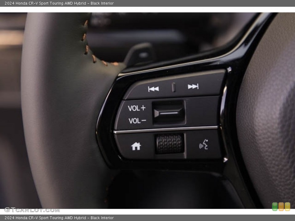 Black Interior Steering Wheel for the 2024 Honda CR-V Sport Touring AWD Hybrid #146330763
