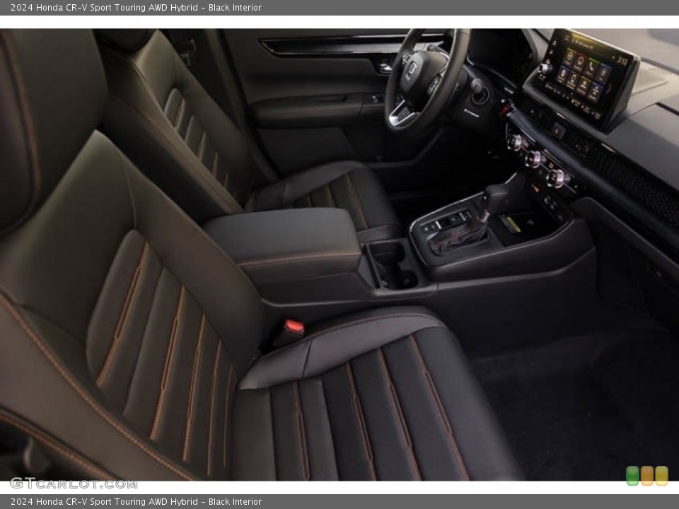 Black Interior Front Seat for the 2024 Honda CR-V Sport Touring AWD Hybrid #146331026