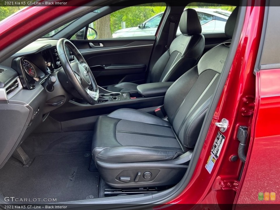 Black Interior Photo for the 2021 Kia K5 GT-Line #146331210
