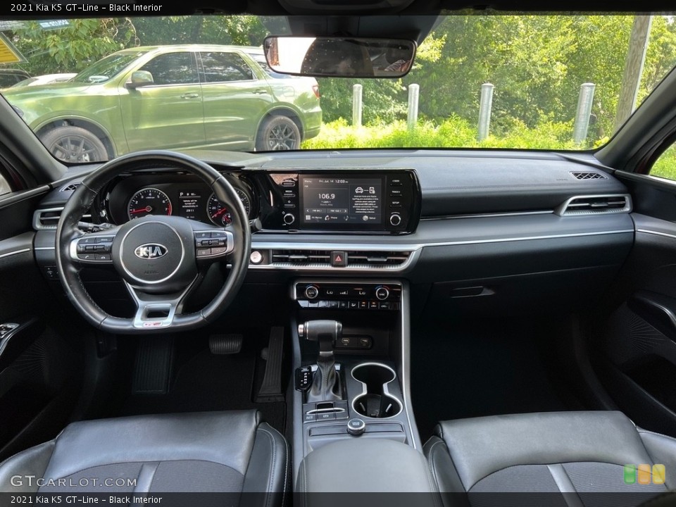 Black Interior Dashboard for the 2021 Kia K5 GT-Line #146331394