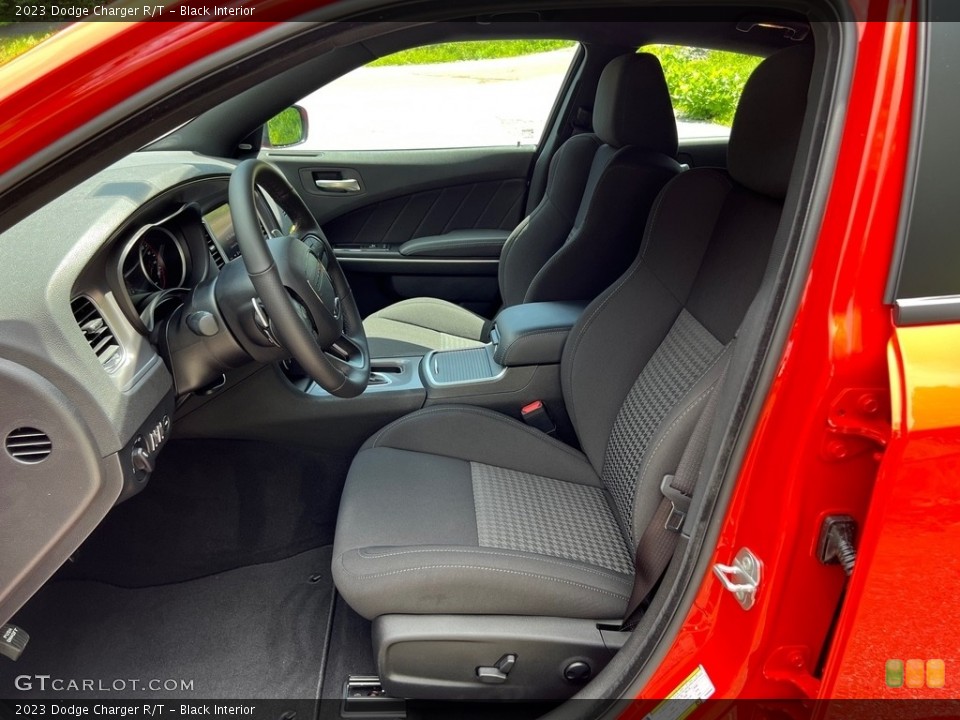 Black Interior Front Seat for the 2023 Dodge Charger R/T #146331882