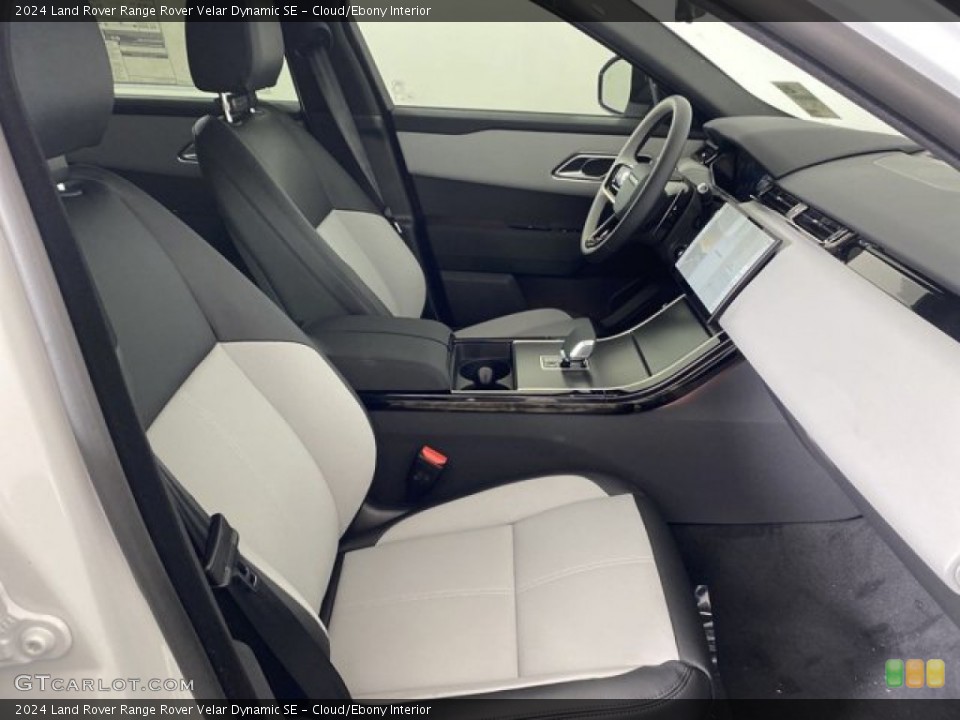 Cloud/Ebony Interior Front Seat for the 2024 Land Rover Range Rover Velar Dynamic SE #146332374