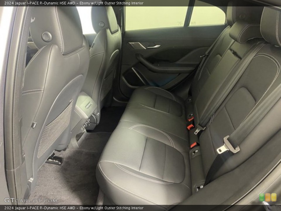 Ebony w/Light Oyster Stitching Interior Rear Seat for the 2024 Jaguar I-PACE R-Dynamic HSE AWD #146332820