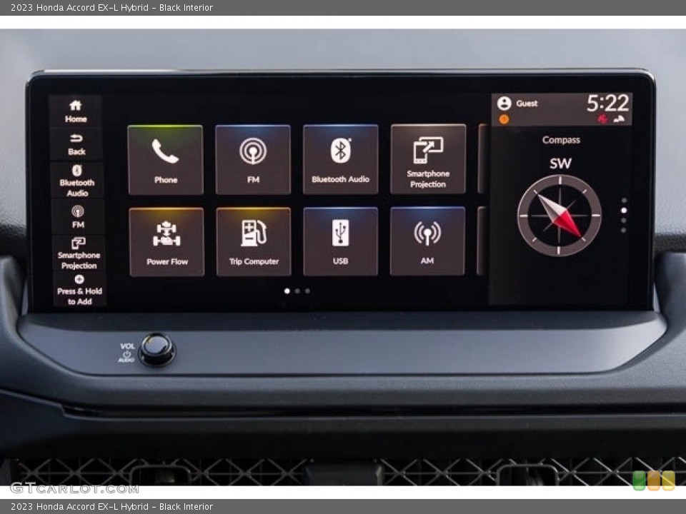 Black Interior Controls for the 2023 Honda Accord EX-L Hybrid #146332902