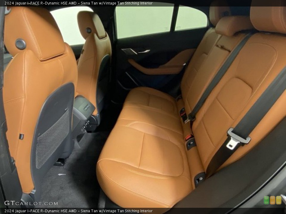 Siena Tan w/Vintage Tan Stitching Interior Rear Seat for the 2024 Jaguar I-PACE R-Dynamic HSE AWD #146333193