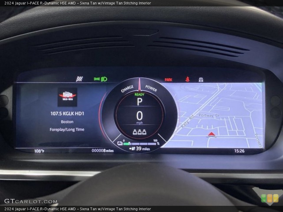 Siena Tan w/Vintage Tan Stitching Interior Gauges for the 2024 Jaguar I-PACE R-Dynamic HSE AWD #146333352