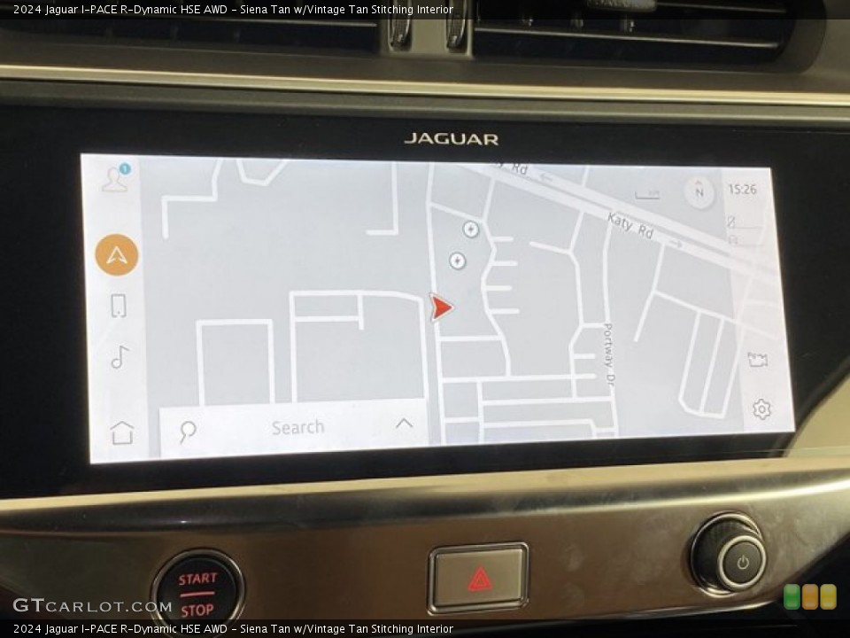 Siena Tan w/Vintage Tan Stitching Interior Navigation for the 2024 Jaguar I-PACE R-Dynamic HSE AWD #146333455