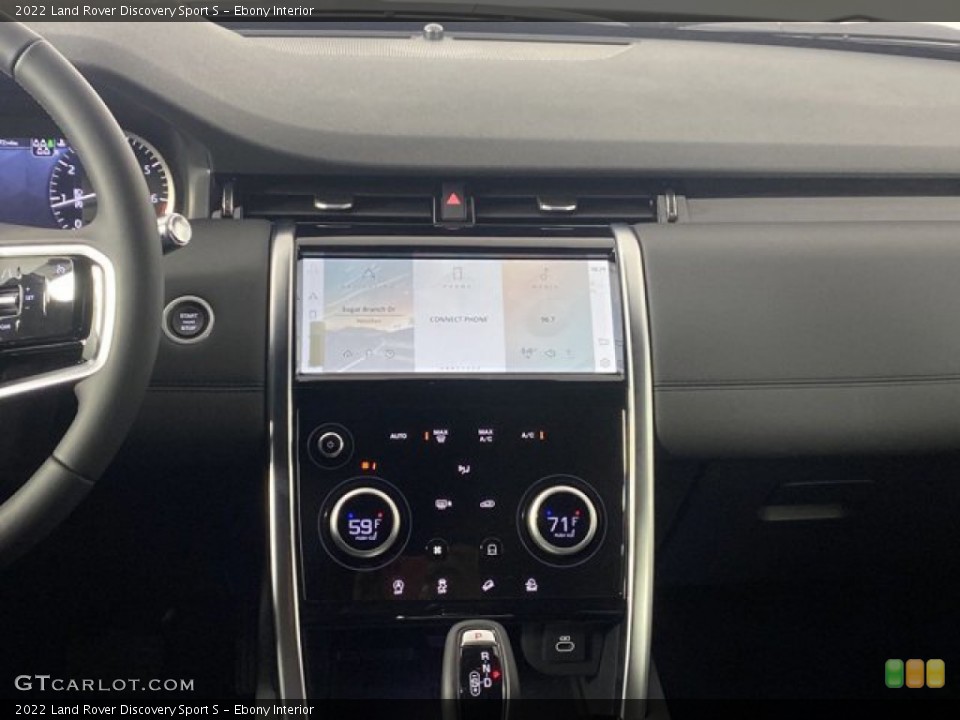 Ebony Interior Controls for the 2022 Land Rover Discovery Sport S #146335053