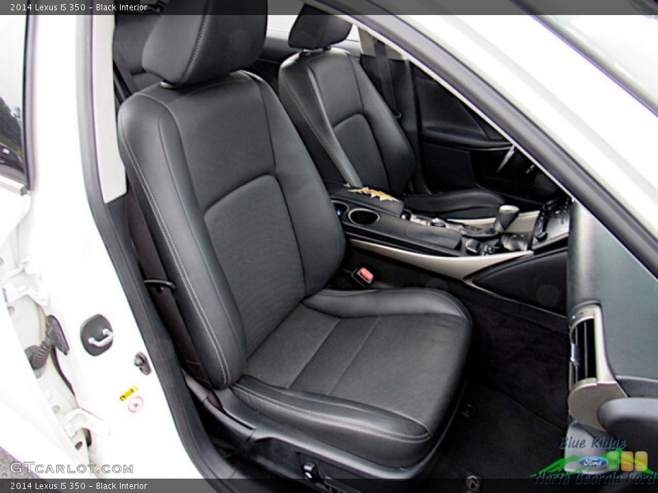 Black Interior Front Seat for the 2014 Lexus IS 350 #146335779