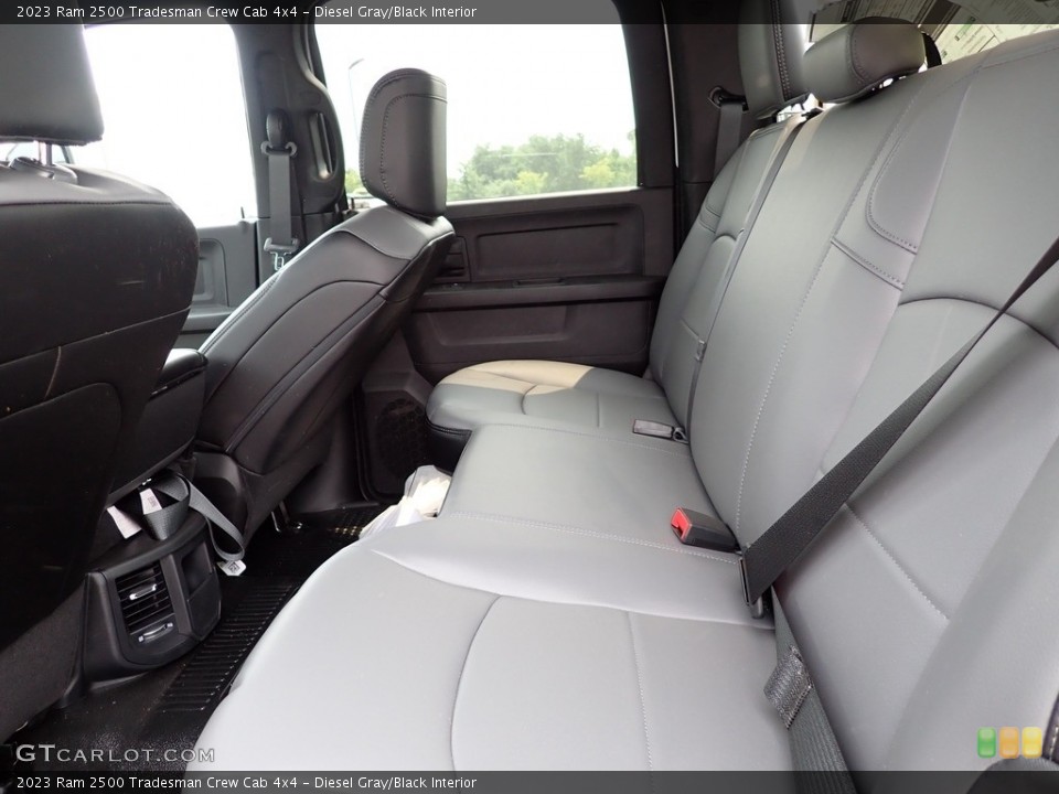 Diesel Gray/Black Interior Rear Seat for the 2023 Ram 2500 Tradesman Crew Cab 4x4 #146336340