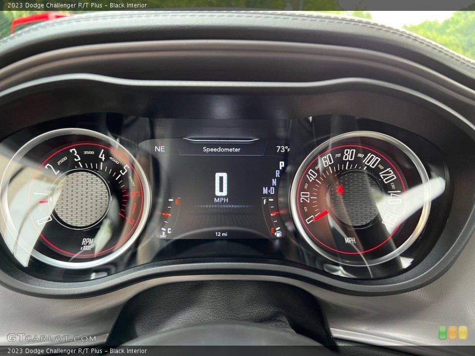 Black Interior Gauges for the 2023 Dodge Challenger R/T Plus #146337159