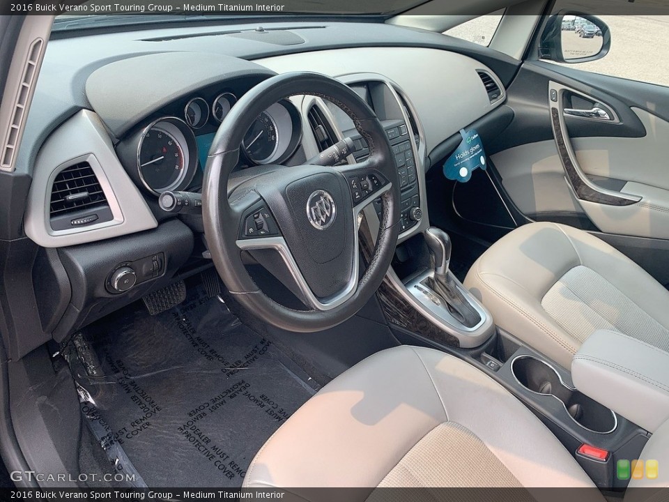 Medium Titanium Interior Photo for the 2016 Buick Verano Sport Touring Group #146337162