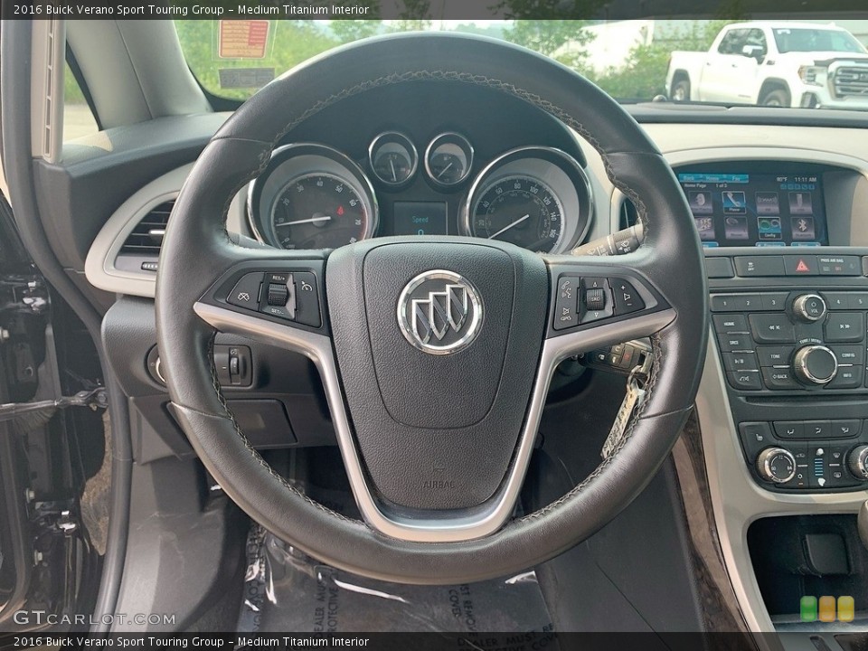 Medium Titanium Interior Steering Wheel for the 2016 Buick Verano Sport Touring Group #146337183