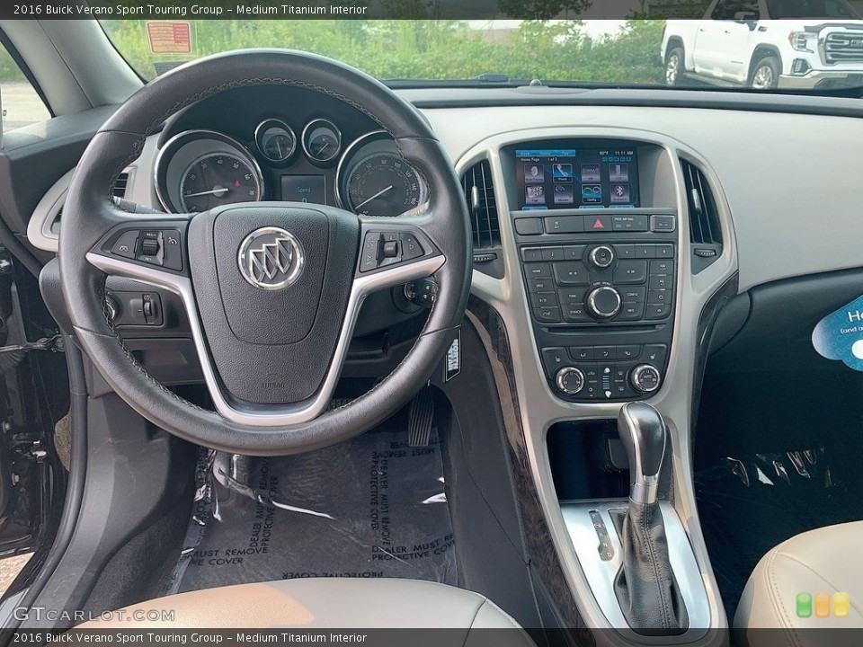 Medium Titanium Interior Dashboard for the 2016 Buick Verano Sport Touring Group #146337360