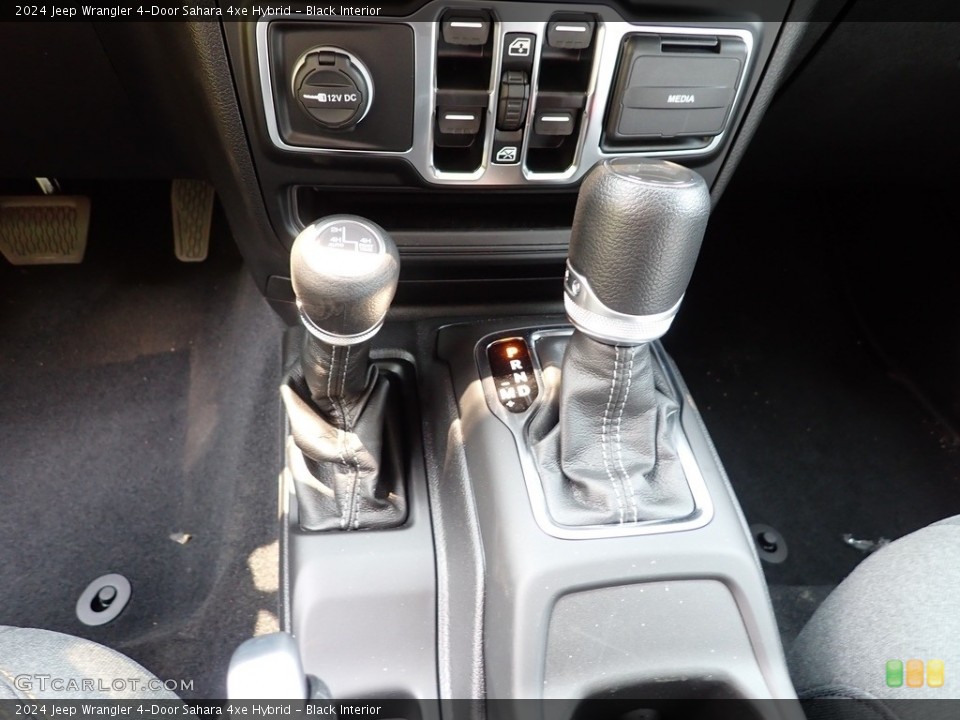 Black Interior Transmission for the 2024 Jeep Wrangler 4-Door Sahara 4xe Hybrid #146337882