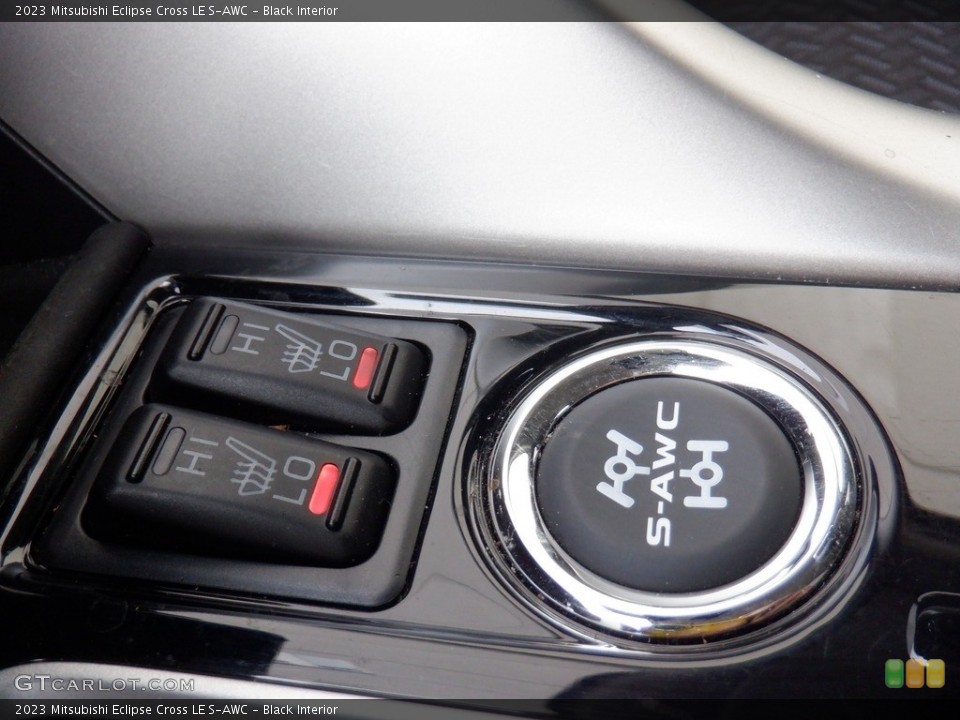 Black Interior Controls for the 2023 Mitsubishi Eclipse Cross LE S-AWC #146338176