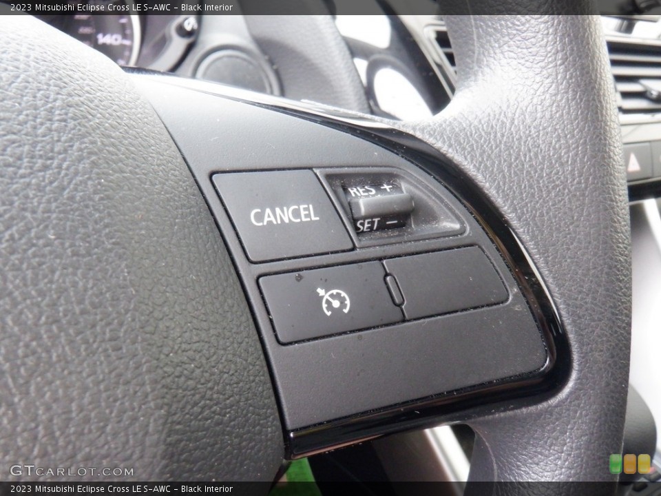 Black Interior Steering Wheel for the 2023 Mitsubishi Eclipse Cross LE S-AWC #146338371