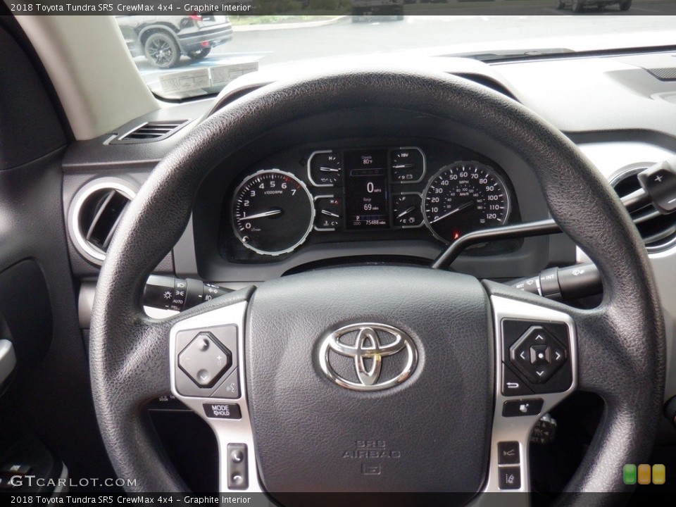 Graphite Interior Steering Wheel for the 2018 Toyota Tundra SR5 CrewMax 4x4 #146338908