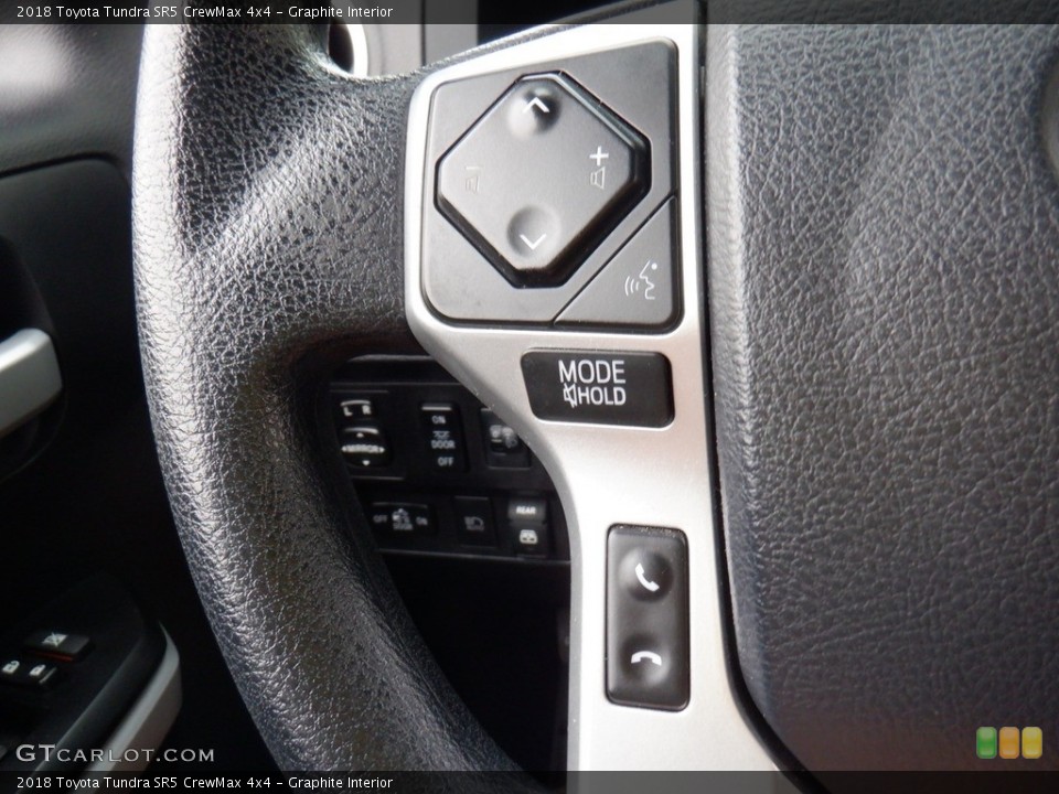 Graphite Interior Steering Wheel for the 2018 Toyota Tundra SR5 CrewMax 4x4 #146338935