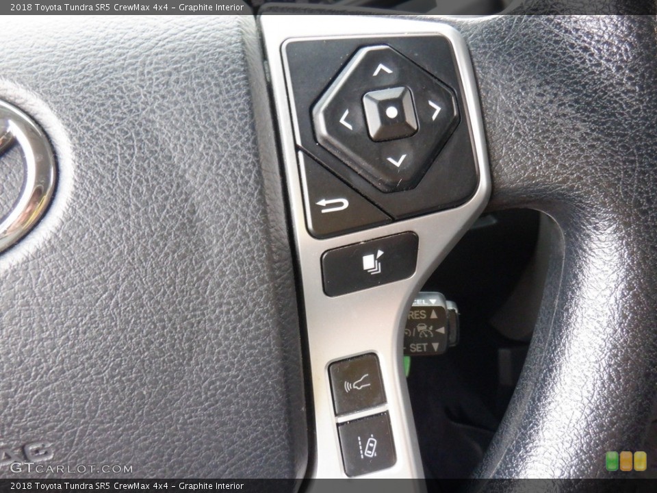 Graphite Interior Steering Wheel for the 2018 Toyota Tundra SR5 CrewMax 4x4 #146338954