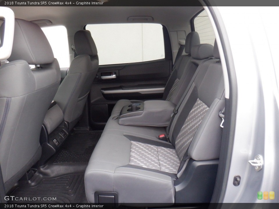 Graphite Interior Rear Seat for the 2018 Toyota Tundra SR5 CrewMax 4x4 #146339004