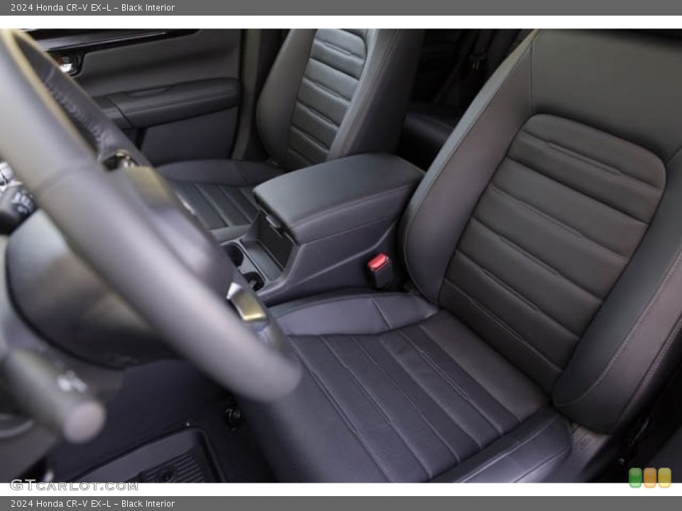 Black Interior Front Seat for the 2024 Honda CR-V EX-L #146339244