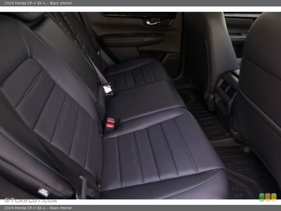 Black Interior Rear Seat for the 2024 Honda CR-V EX-L #146339298
