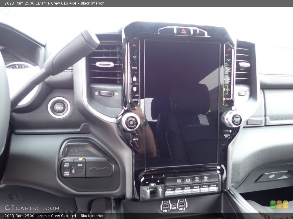 Black Interior Controls for the 2023 Ram 2500 Laramie Crew Cab 4x4 #146339817