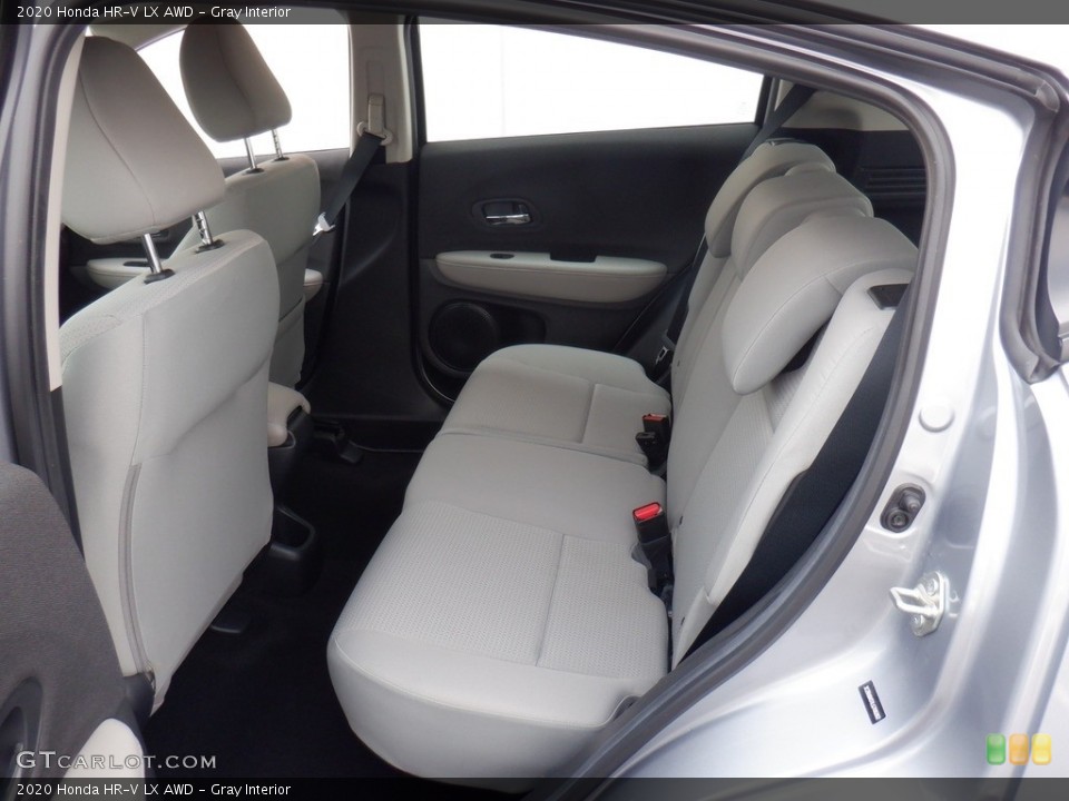 Gray Interior Rear Seat for the 2020 Honda HR-V LX AWD #146340498