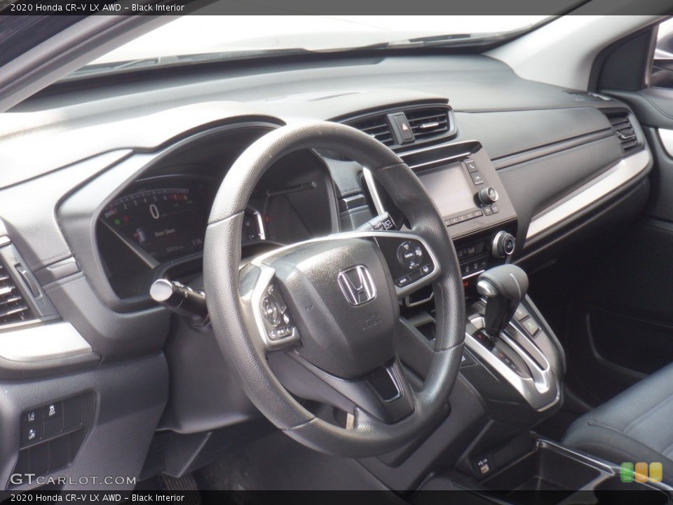 Black Interior Dashboard for the 2020 Honda CR-V LX AWD #146340741