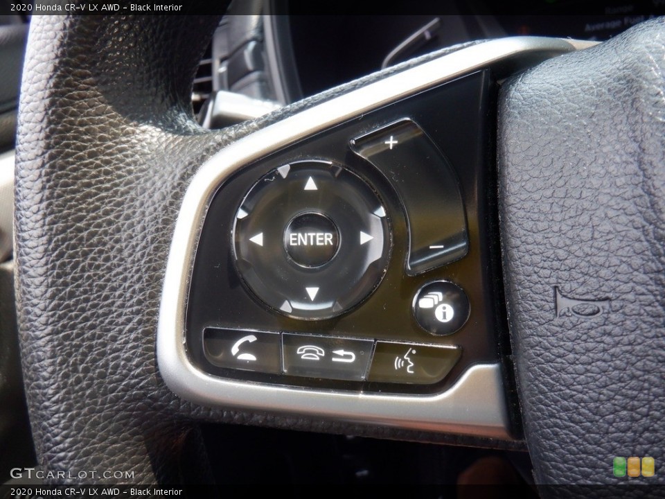 Black Interior Steering Wheel for the 2020 Honda CR-V LX AWD #146340765