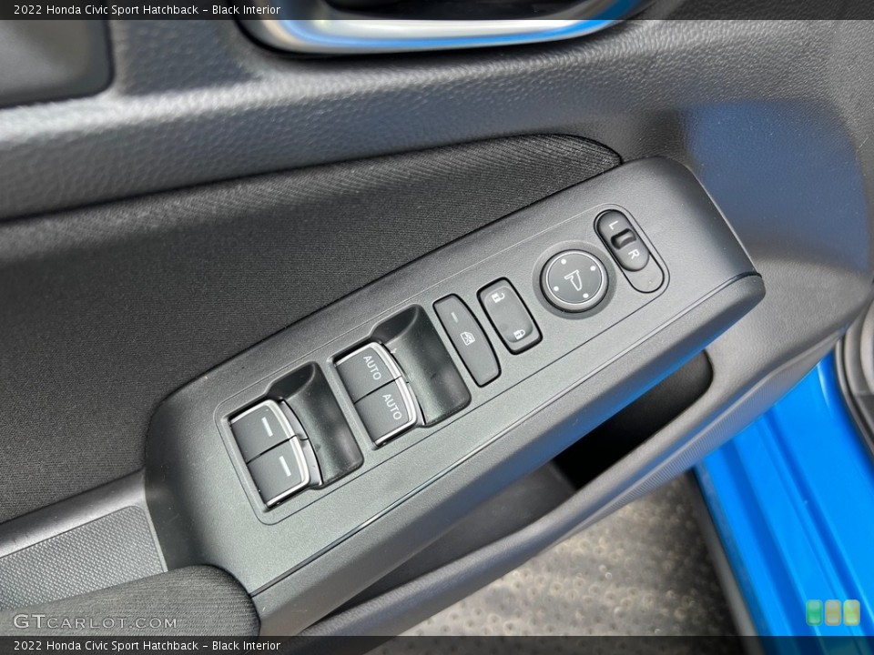 Black Interior Controls for the 2022 Honda Civic Sport Hatchback #146340834
