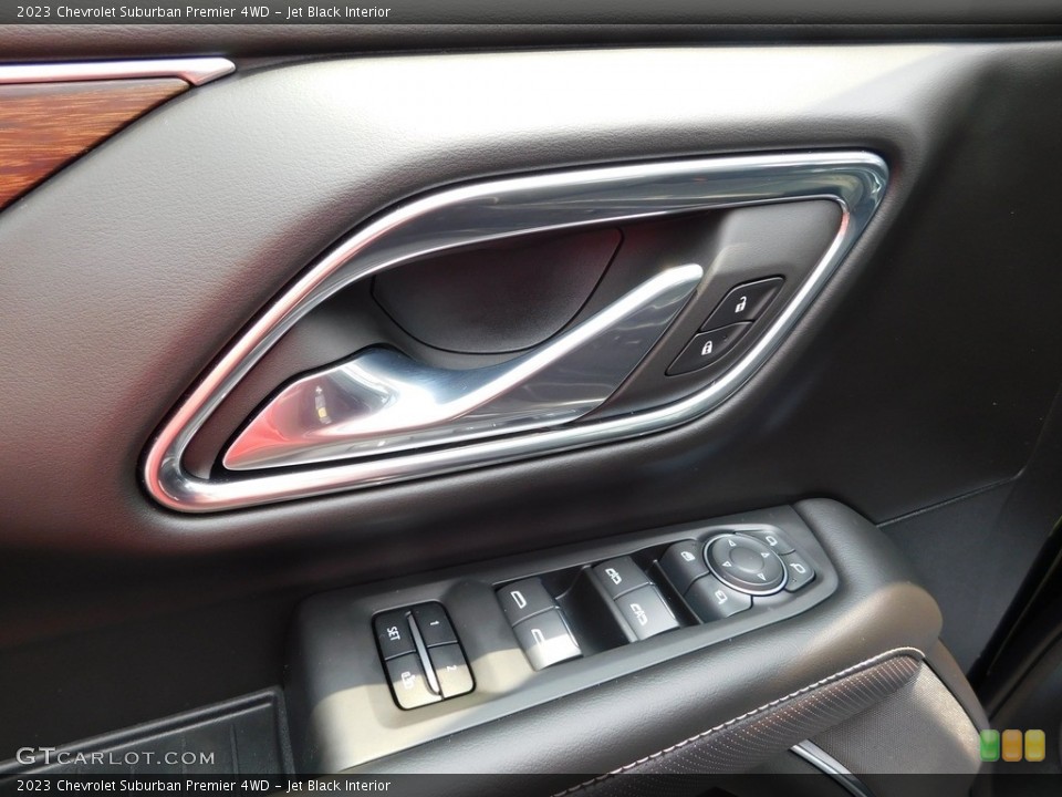 Jet Black Interior Door Panel for the 2023 Chevrolet Suburban Premier 4WD #146341573
