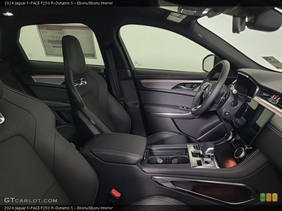 Ebony/Ebony Interior Front Seat for the 2024 Jaguar F-PACE P250 R-Dynamic S #146342229