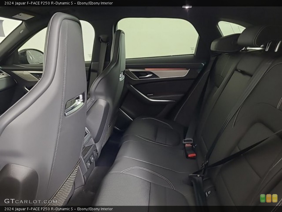 Ebony/Ebony Interior Rear Seat for the 2024 Jaguar F-PACE P250 R-Dynamic S #146342284