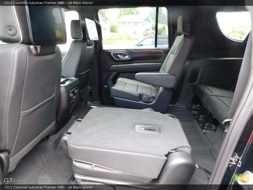 Jet Black Interior Rear Seat for the 2023 Chevrolet Suburban Premier 4WD #146342305