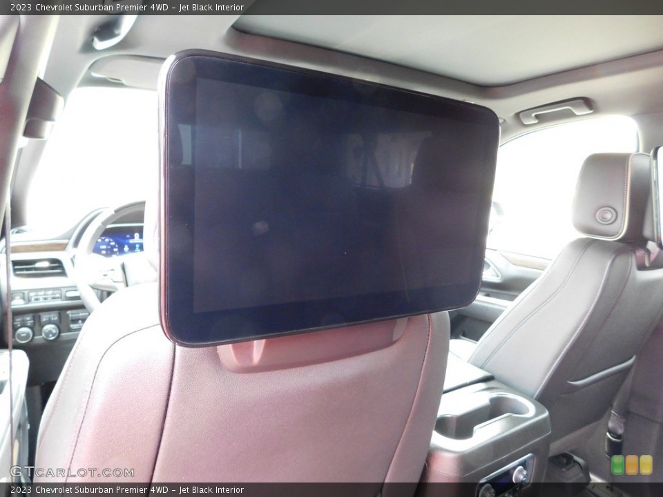 Jet Black Interior Entertainment System for the 2023 Chevrolet Suburban Premier 4WD #146342359