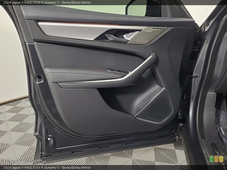 Ebony/Ebony Interior Door Panel for the 2024 Jaguar F-PACE P250 R-Dynamic S #146342443