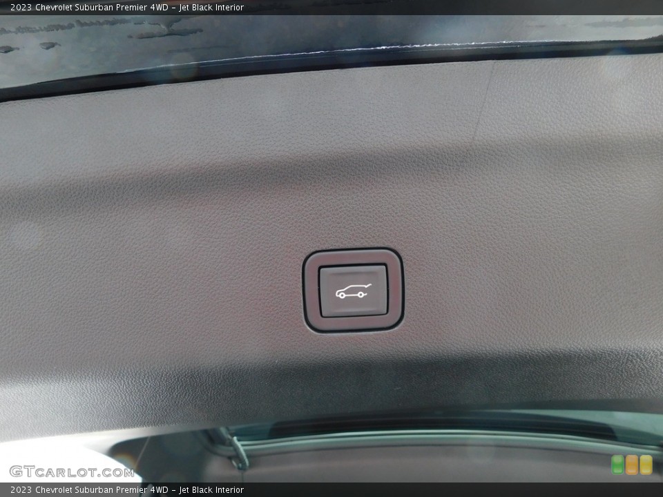 Jet Black Interior Controls for the 2023 Chevrolet Suburban Premier 4WD #146342461