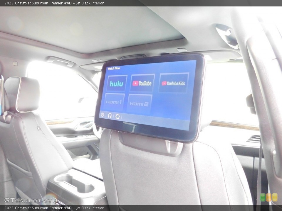 Jet Black Interior Entertainment System for the 2023 Chevrolet Suburban Premier 4WD #146342626