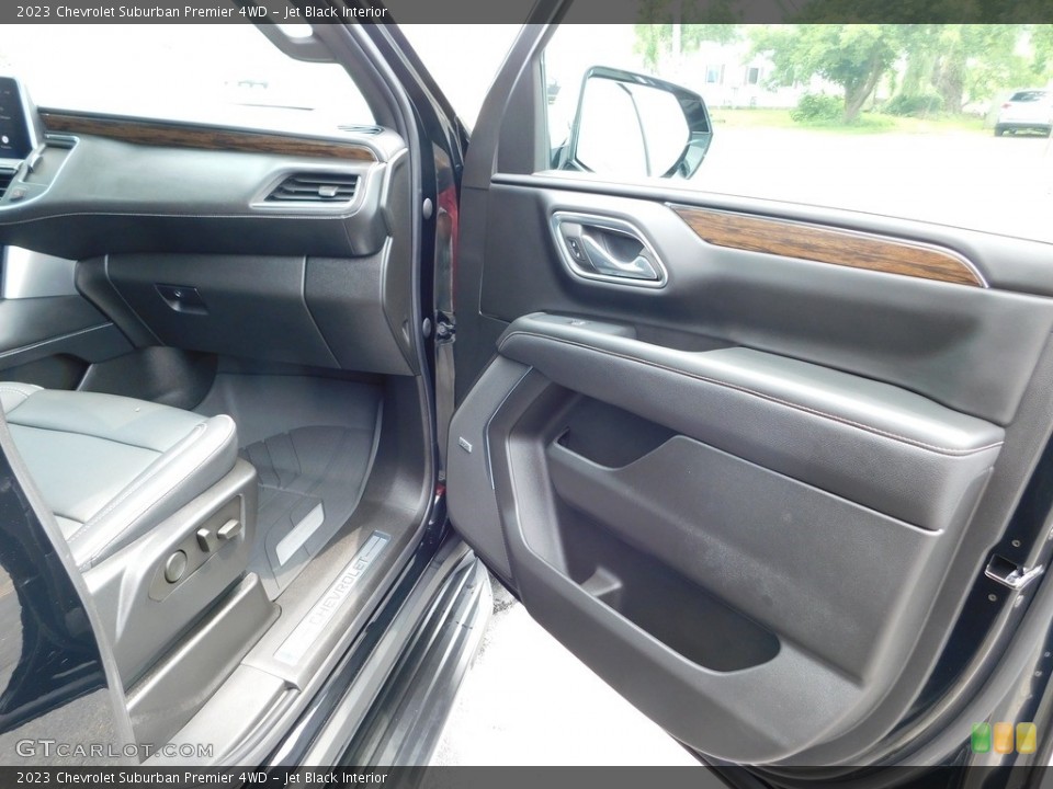 Jet Black Interior Door Panel for the 2023 Chevrolet Suburban Premier 4WD #146342653