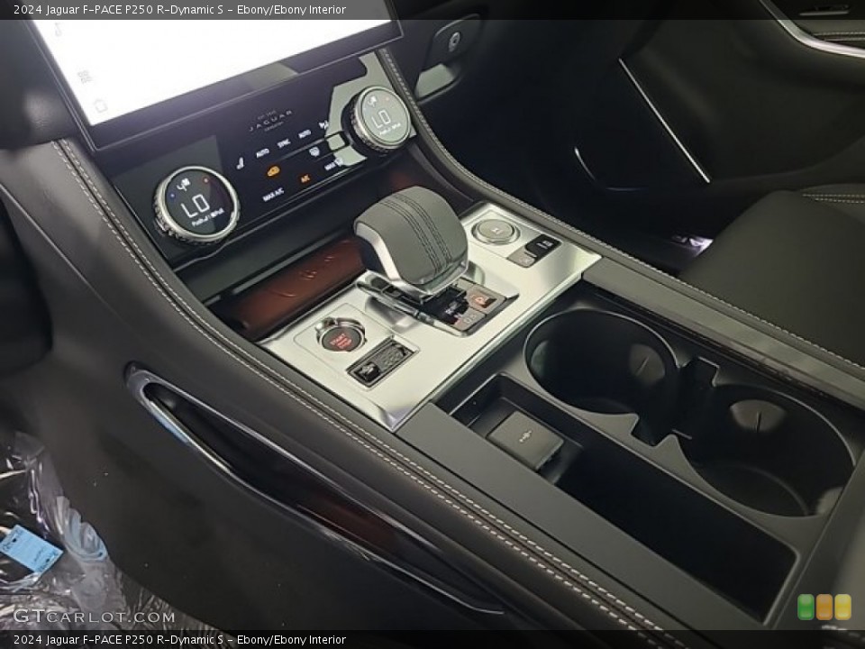 Ebony/Ebony Interior Transmission for the 2024 Jaguar F-PACE P250 R-Dynamic S #146342698